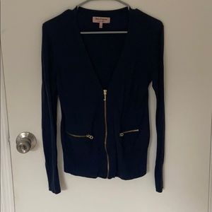 Juicy Couture zip cardigan